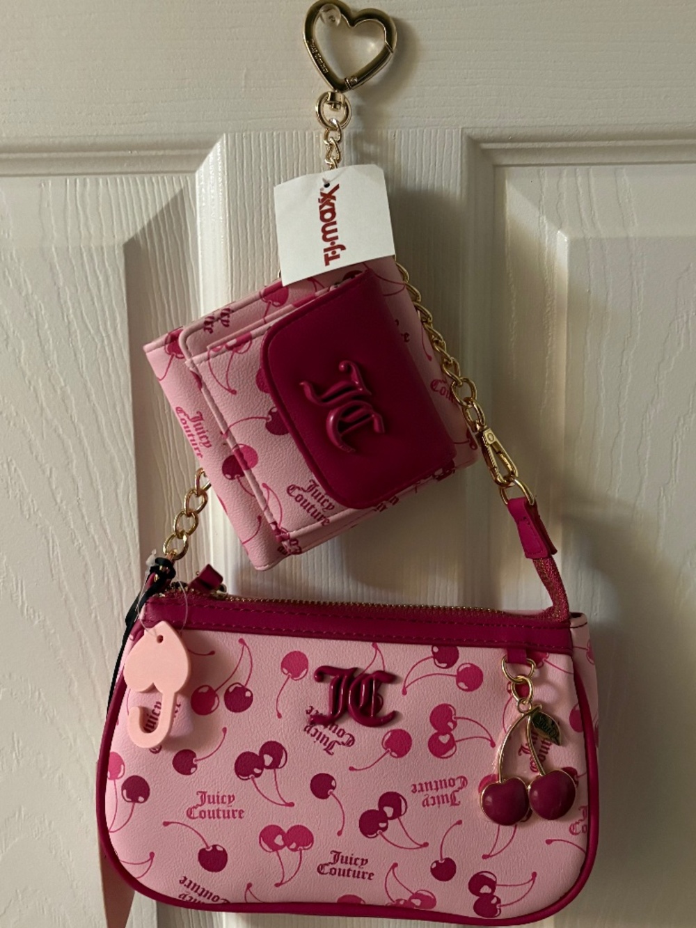 Juicy couture purse and wallet